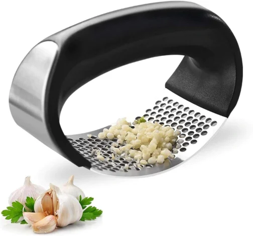 Espremedor Amassador de Alho em Aço Inox e ABS - Imagem 2
