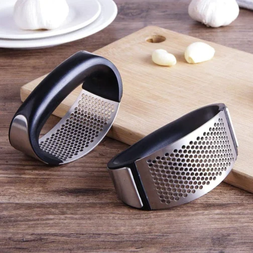 Espremedor Amassador de Alho em Aço Inox e ABS - Imagem 4