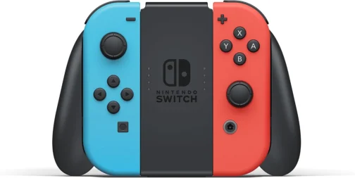 Console Nintendo Switch OLED - Azul e Vermelho Neon - Imagem 7