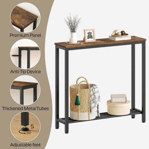 YATINEY Mesa de console CT03BR - Imagem 7