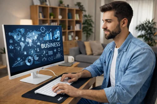 Computador All in One 27" Full HD Intel Core i5-7200U SSD 512GB 8GB RAM, Wi-Fi Bluetooth HDMI VGA, Alto-Falantes Integrados com Teclado e Mouse PC Completo - Imagem 3