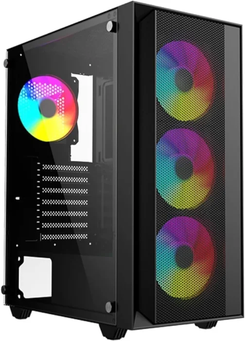 PC GAMER TITAN AMD RYZEN 7 5700G/32GB RAM/NVME 500GB /NVIDIA RTX 3060 12GB/GABINETE 3 FANS RGB (1TB) - Imagem 2