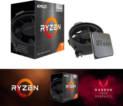 PC GAMER TITAN AMD RYZEN 7 5700G/32GB RAM/NVME 500GB /NVIDIA RTX 3060 12GB/GABINETE 3 FANS RGB (1TB) - Imagem 3