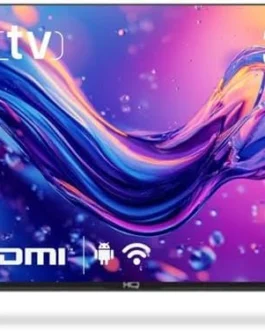 Smart TV HQ 32″ HD tela sem bordas Androind 12 design slim HQS32NKHM