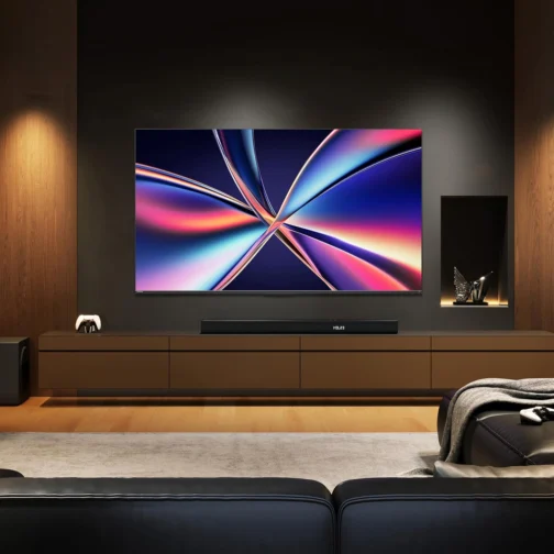Hisense Smart TV 4K 55" Polegadas 55U6QV Mini LED | Dolby Vision, HDR10+, HDR10+ Adaptive, Dolby Vision IQ, Modo FilmMaker, Dolby Atmos, Compatibilidade Alexa - Imagem 5