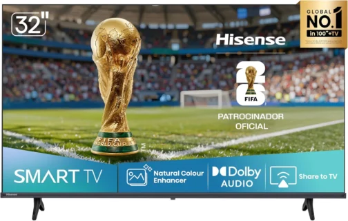 Hisense Smart TV HD 32" Polegadas 32A4NV - Imagem 2
