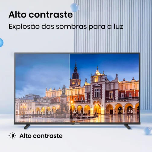 Hisense Smart TV HD 32" Polegadas 32A4NV - Imagem 9
