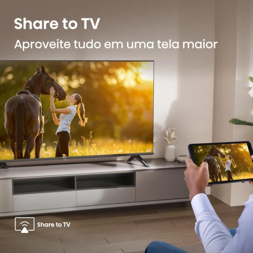 Hisense Smart TV HD 32" Polegadas 32A4NV - Imagem 10