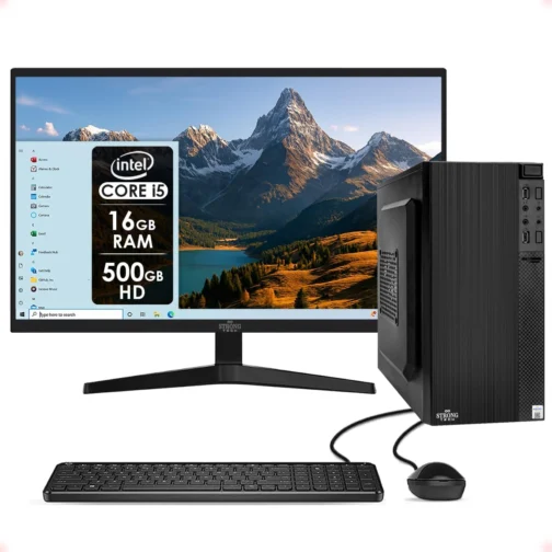 Computador Completo Intel Core i5 16GB HD 500GB Monitor 17" 4 Núcleos Super Turbo Pc Hdmi Teclado e Mouse Strong Tech - Imagem 2