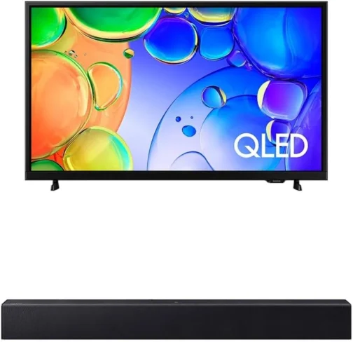 Samsung Combo Smart TV 43" QLED Full HD Q5F + Soundbar B Series HW B450F - Imagem 2
