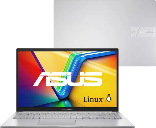 Notebook ASUS Vivobook 15, Intel Core i5, 8 GB, 512 GB SSD, KeepOS, 15.6'' FHD, Cool Silver - X1504VA-NJ1741 - Imagem 2