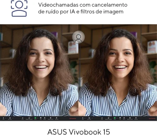 Notebook ASUS Vivobook 15, Intel Core i5, 8 GB, 512 GB SSD, KeepOS, 15.6'' FHD, Cool Silver - X1504VA-NJ1741 - Imagem 6