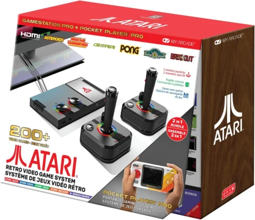 ATARI GAMESTATION PRO + ATARI POCKET PLAYER PRO 2-IN-1 BUNDLE - Imagem 2