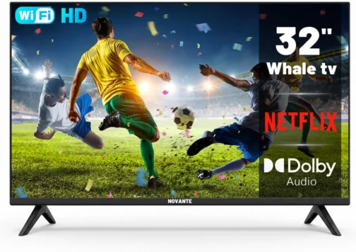 Smart TV 32 Polegadas, Whale 10.0, LED HD Ready, Wi-Fi e Bluetooth, Dolby Atmos, Netflix e YouTube, 3x HDMI - Imagem 2