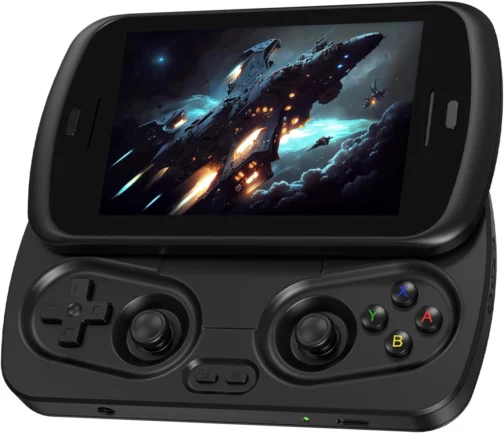 Anbernic RG Slide Handheld Game Console RG Slide 4.7-inch LTPS In-Cell Screen No Card Retro Game Console Unisoc T820 Portable Arcade Video Gaming Console Support AI WiFi Bluetooth HD and TV Output - Imagem 2