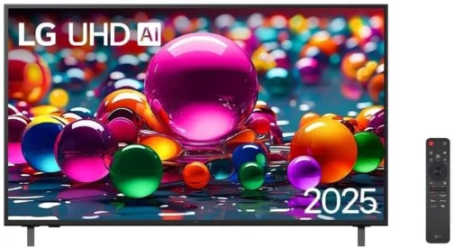 Smart TV 4K 50" LG UHD 50UA85 Processador α7 AI Ger8 4K Super Upscaling Google Cast Alexa Integrado Controle AI Smart Magic WebOS 25 - Imagem 2