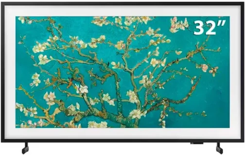 Samsung Smart TV QLED 32" Full HD QN32LS03C - Gaming Hub, Tela Matte, Modo Arte, Suporte de parede incluso - Imagem 2