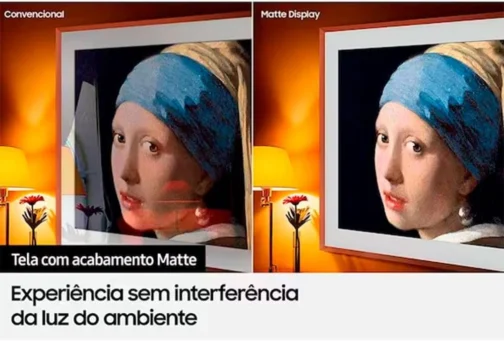 Samsung Smart TV QLED 32" Full HD QN32LS03C - Gaming Hub, Tela Matte, Modo Arte, Suporte de parede incluso - Imagem 7