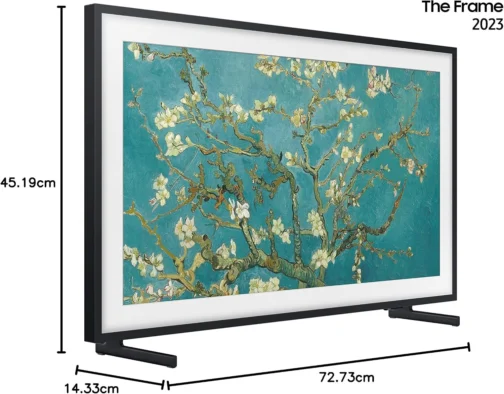 Samsung Smart TV QLED 32" Full HD QN32LS03C - Gaming Hub, Tela Matte, Modo Arte, Suporte de parede incluso - Imagem 8