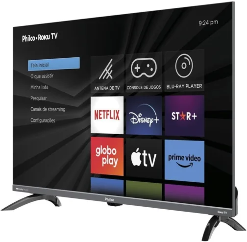 Smart TV 32” Philco PTV32K34RKGB Roku TV Led Dolby Audio - Imagem 6