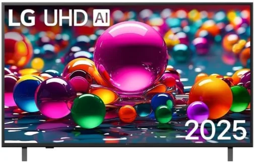 Smart TV LG UHD AI UA75 50 polegadas HDR10 Pro Processador α7 AI Ger 8 webOS 25 - Imagem 2