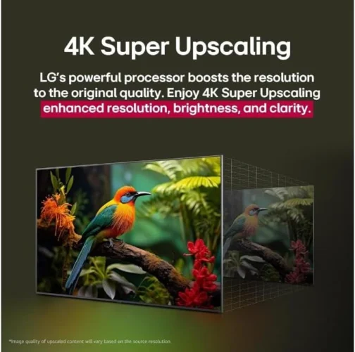 Smart TV LG UHD AI UA75 50 polegadas HDR10 Pro Processador α7 AI Ger 8 webOS 25 - Imagem 7