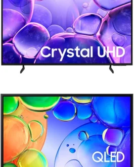 Smart TV 55″ Crystal UHD 4K U8600F + Smart TV 43″ QLED Full HD