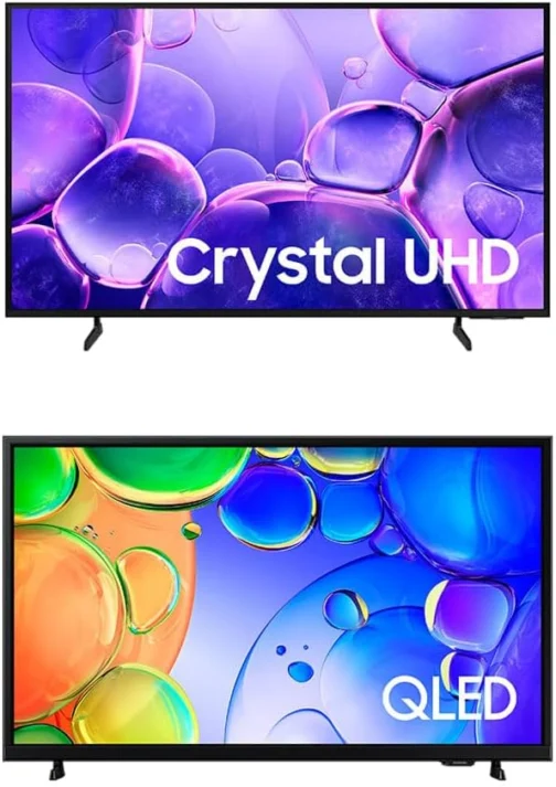 Smart TV 55" Crystal UHD 4K U8600F + Smart TV 43" QLED Full HD - Imagem 2