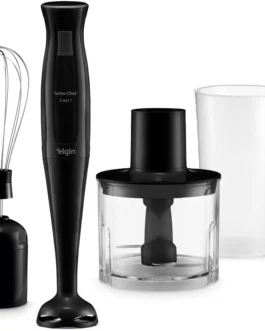 Mixer Vertical Turbo Chef Elgin 3 em 1 200W Preto 110v