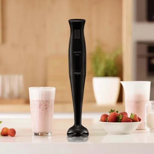 Mixer Vertical Turbo Chef Elgin 3 em 1 200W Preto 110v - Imagem 3