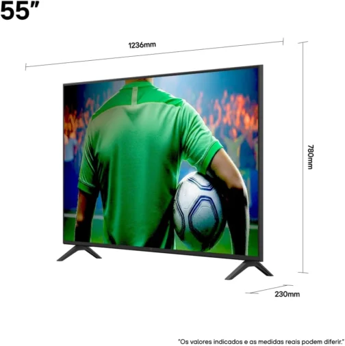 Smart TV 4K 55" LG UHD 55UA85 Processador α7 AI Ger8 4K Super Upscaling Google Cast Alexa Integrado Controle AI Smart Magic WebOS 25 - Imagem 12