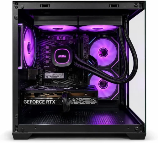 PC GAMER RYZEN 7 5700X, B550M, WI-FI, 32GB RAM, NVME 1TB, NVIDIA RTX 5060 8GB - Imagem 3