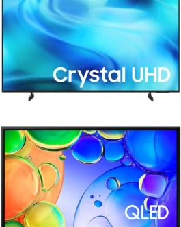 Samsung Combo Smart TV 58″ Crystal UHD 4K U8000H + Samsung Smart TV 43″ QLED Full HD
