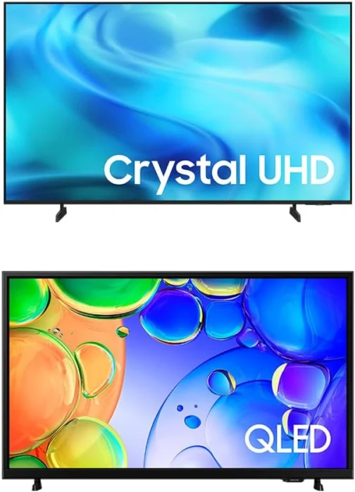 Samsung Combo Smart TV 58" Crystal UHD 4K U8000H + Samsung Smart TV 43" QLED Full HD - Imagem 2