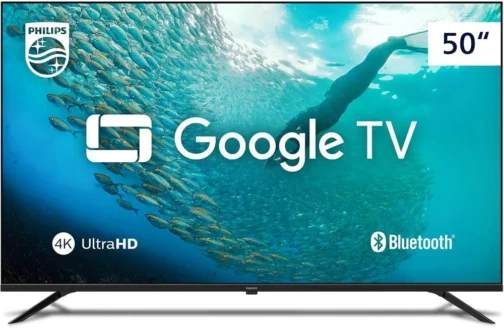 PHILIPS, Smart TV, 50'' 4K UHD, 50PUG7019/78, Google TV, Comando de Voz, HDR - Imagem 2