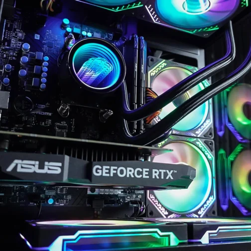 PC Gamer Completo Ryzen 5 5500, RTX 3050, 16GB DDR4, SSD 480GB, 600W 80 Plus, Monitor 21.5" Full HD, Kit Gamer, Windows 11 Pro, M9CW8G17-E - Imagem 6