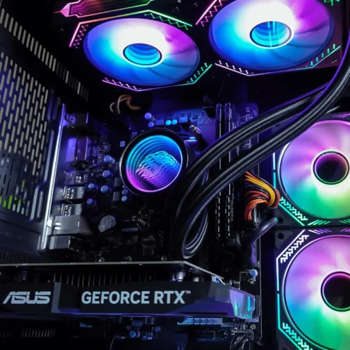 PC Gamer Completo Ryzen 5 5500, RTX 3050, 16GB DDR4, SSD 480GB, 600W 80 Plus, Monitor 21.5" Full HD, Kit Gamer, Windows 11 Pro, M9CW8G17-E - Imagem 7