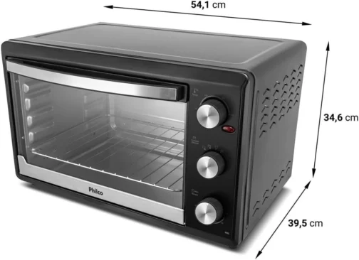Forno Elétrico Philco 44L Dupla Resistência PFE44P 220V - Imagem 7
