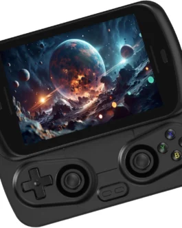 Anbernic RG Slide Retro Handheld Game Console , 4.7-inch LTPS in-Cell Screen Capacitive Joystick Android 13 System Support AI Assistant 5G WiFi Bluetooth 5.0 NO Game Card(Black)