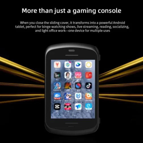 Anbernic RG Slide Retro Handheld Game Console , 4.7-inch LTPS in-Cell Screen Capacitive Joystick Android 13 System Support AI Assistant 5G WiFi Bluetooth 5.0 NO Game Card(Black) - Imagem 7