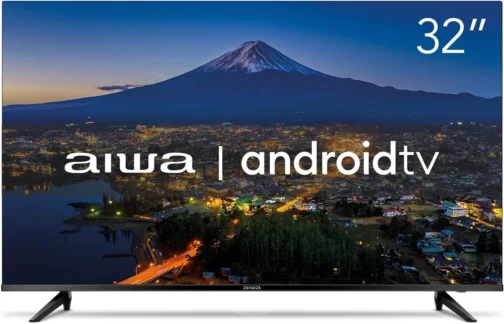 Smart TV Aiwa 32”, Android, HD, Borda Ultrafina, HDR10, Dolby Áudio - AWS-TV-32-BL-02-A - Imagem 2