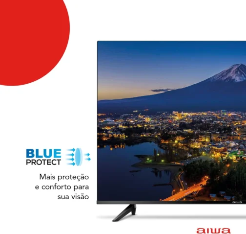 Smart TV Aiwa 32”, Android, HD, Borda Ultrafina, HDR10, Dolby Áudio - AWS-TV-32-BL-02-A - Imagem 5