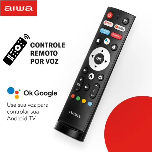Smart TV Aiwa 32”, Android, HD, Borda Ultrafina, HDR10, Dolby Áudio - AWS-TV-32-BL-02-A - Imagem 7
