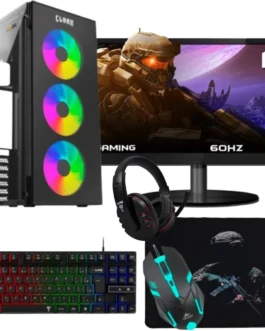 PC Gamer MRPC Completo Intel core i7 3.4GHz 16 GB RAM SSD 240 GB Fonte 500 W Monitor 19″ HDMI Placa de vídeo NVIDIA GT730