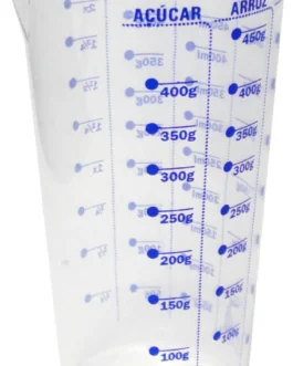 Copo Medidor Dosador 570ml, Marcação Azul, Utensílio Cozinha