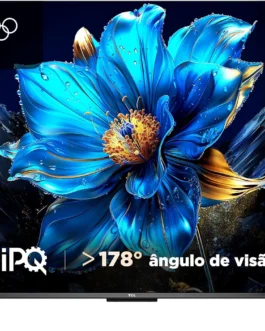 Smart TV 50″ TCL 4K UHD QLED 50P7K Google TV AiPQ Google Assistente 3 HDMI