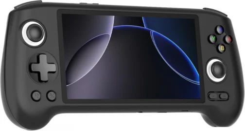 RG556 Retro Handheld Game Console , Android 13 System Unisoc T820 Processor 5.48 Touch Inch AMOLED Screen 5500mAh Battery Support WiFi Online DP Output (Black) - Imagem 2
