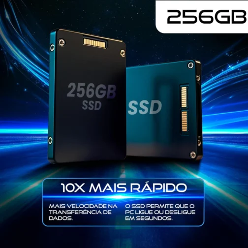 PC Gamer Completo Intel Core i5 8GB SSD 256GB Monitor 19" Fonte 300W Kit Gamer Strong Tech - Imagem 7