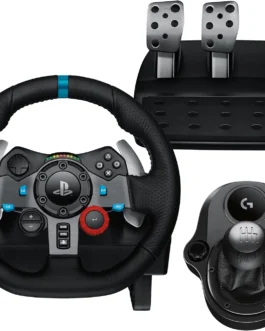 Logitech G, G29 SE Driving Force, Combo Volante Pedais e Câmbio, USB, PS5, PS4, PS3 e PC