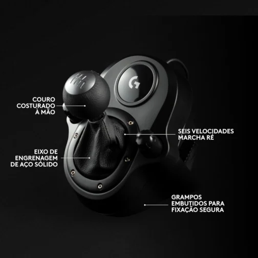 Logitech G, G29 SE Driving Force, Combo Volante Pedais e Câmbio, USB, PS5, PS4, PS3 e PC - Imagem 8
